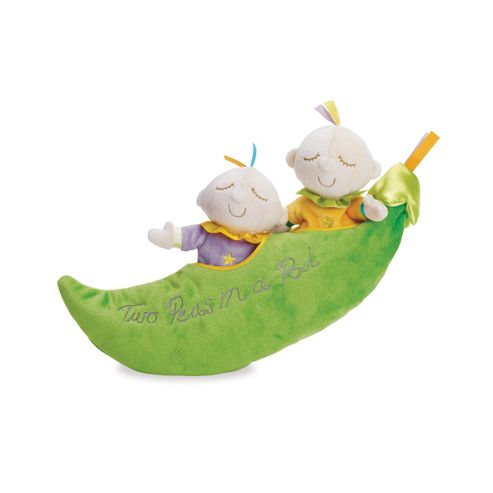 Image of Snuggle Pods Two Peas In A Pod By Manhattan Toy 6m+