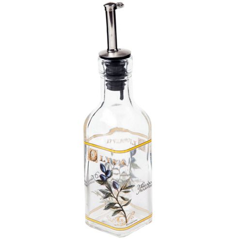 Image of Toscana Harvest Small Glass Olive Oil Bottle By Occasion