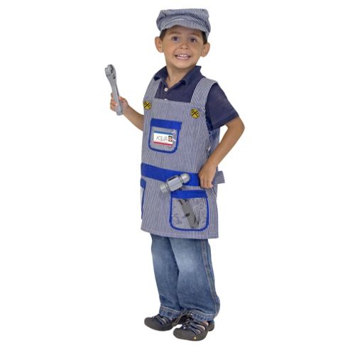 Image of Melissa And Doug Role Play Costume Set Train Engineer