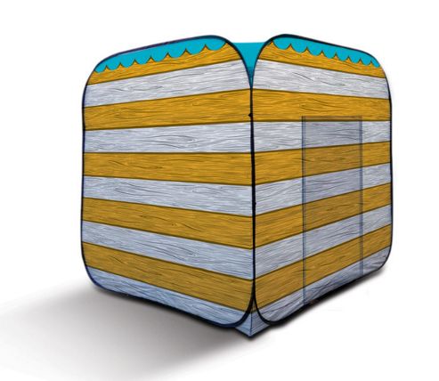 Image of Pop Up Beach Hut (yellow)
