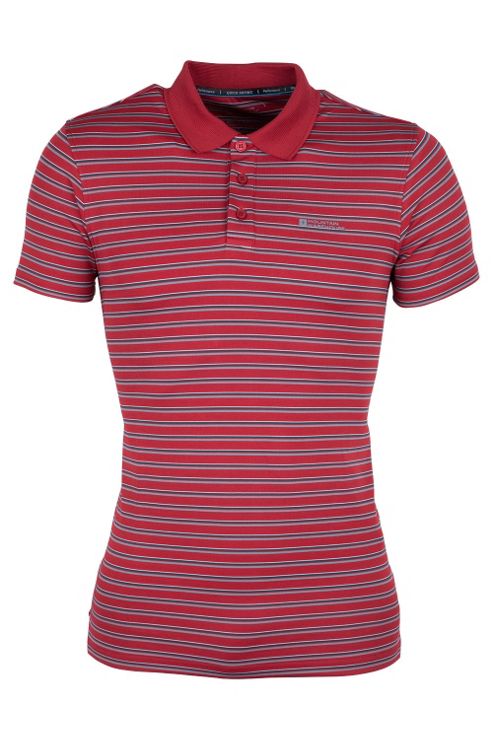 Image of Raja Mens Polo Shirt - Red