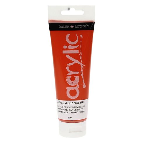 Image of Daler Graduate Acrylic Cadmium Orange Hue 120ml