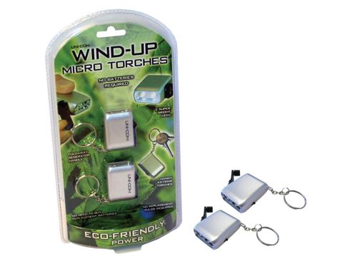 Image of Unicom 57543 Wind Up Micro Torches X2