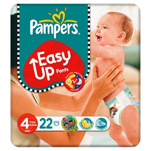 Image of Pampers Easy Upssize 4 Maxi Carry Pk 22