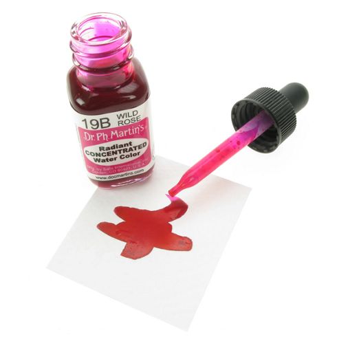 Image of Dr. Ph. Martin's Radiant Concentrated Watercolours - Wild Rose