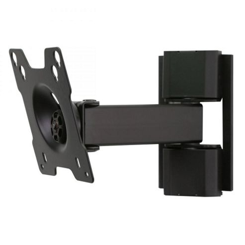 Image of Peerless Truvue Tvp140 Pivoting Wall Bracket For 10 Inch -26 Inch Tvs In Black