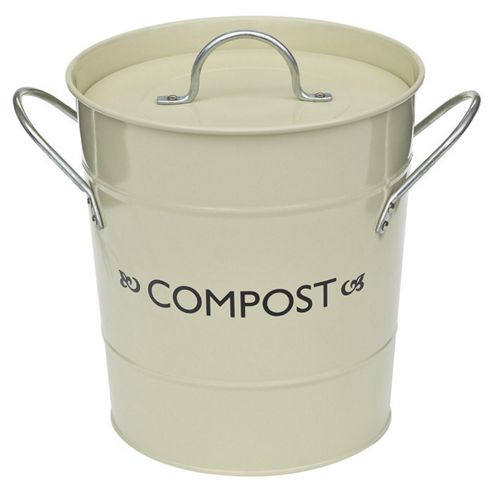 Image of Victor Compost Bucket With Liner In Champagne