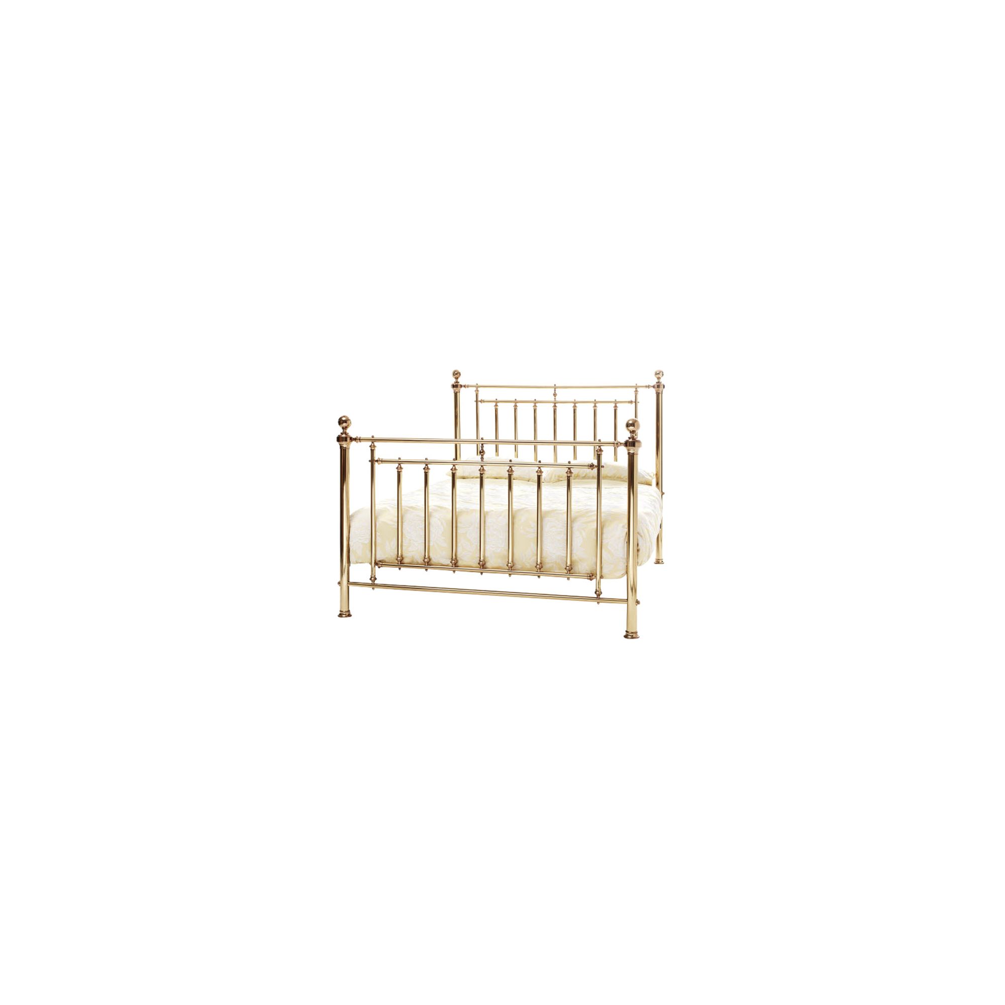 Serene Furnishings Solomon Bed - King - Brass at Tesco Direct
