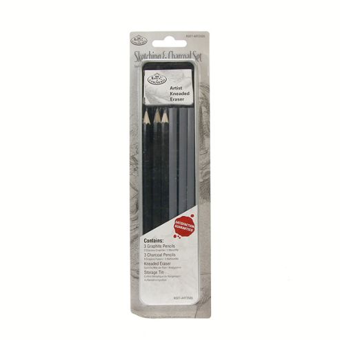 Image of Royal Mini Tin Sets - Sketching And Charcoal