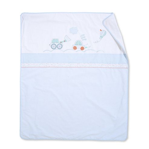 Image of Mothercare Little Beep Beep Coverlet