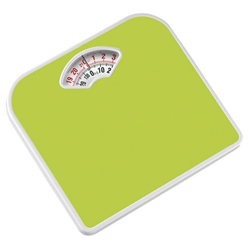 Image of Tesco Basic Analogue Scale, Lime