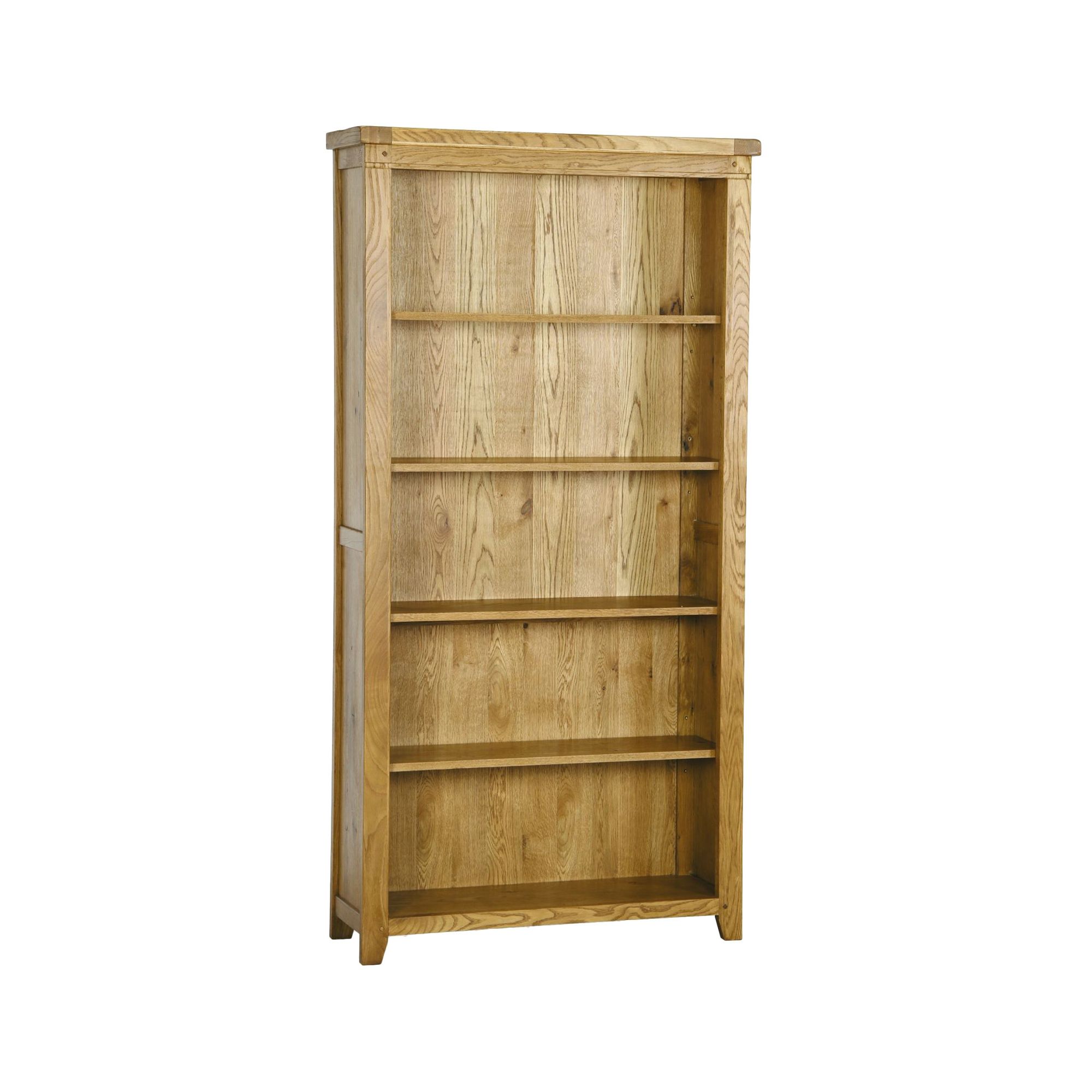 Kelburn Furniture Veneto Rustic Oak Tall Bookcase at Tesco Direct
