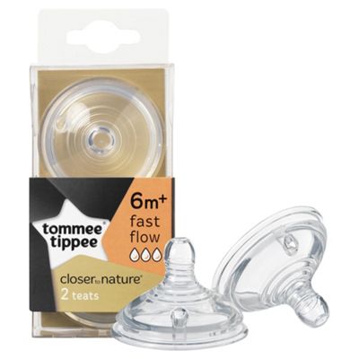 Tommee Tippee Easivent Fast Flow Teats X2