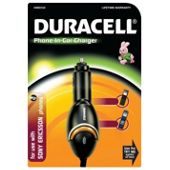 Duracell In-Car Charger for Sony Ericsson/Sony