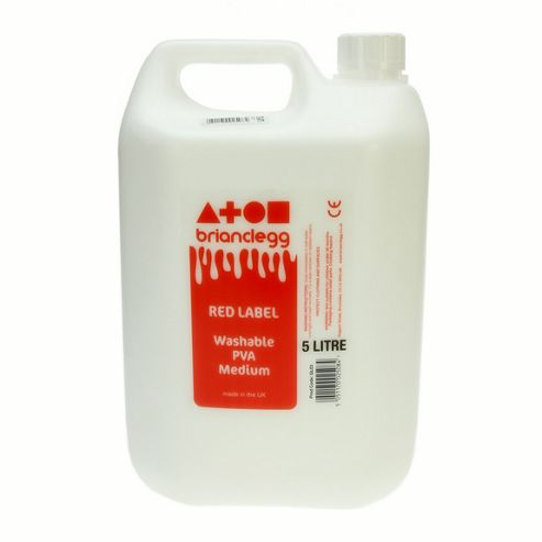 Image of Pva Adhesive Washable Red Label 5 Litre