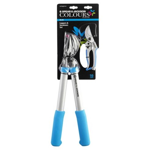 Image of Spear & Jackson Colours Secateurs And Loppers Set