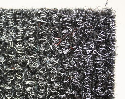 Image of Dandy Stayfast Charcoal Runner Contemporary Rug - Runner 60cm X 300cm