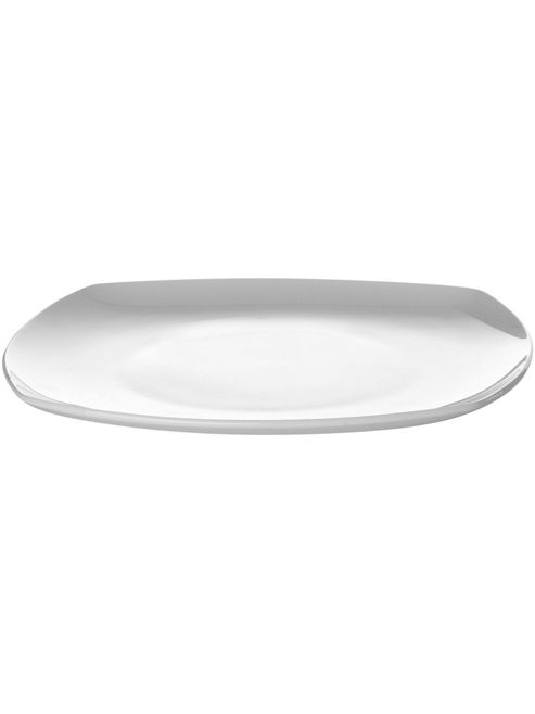 Image of Linea Bone China Eternal Square Side Plate In White