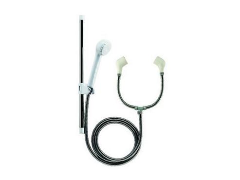 Image of Croydex Ab160022 Super Bath Shower Set White