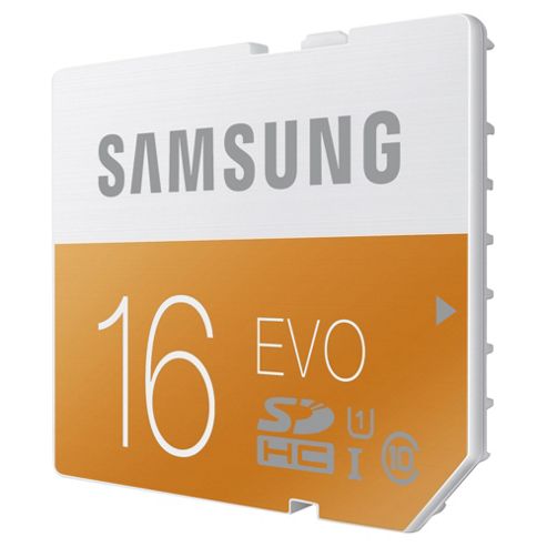 Image of Samsung Evo Uhs-1 Sdhc Memory Card 16gb