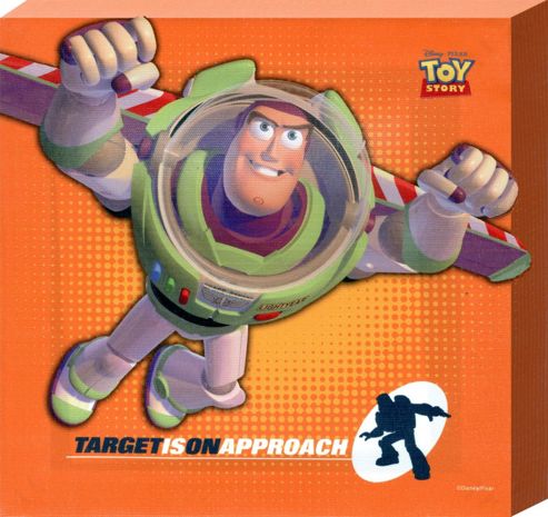 Image of Toy Story Disney Pixar's Buzz Lightyear - Target Is On Approach Canvas Print