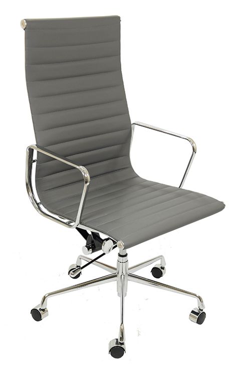 Image of Ea119 Eames Replica Office Chair Grey