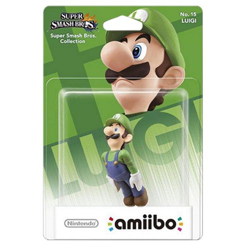 Image of Luigi Amiibo Smash Character