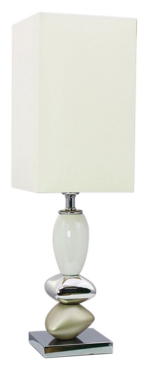Image of House Additions Pebble Table Lamp - Champagne