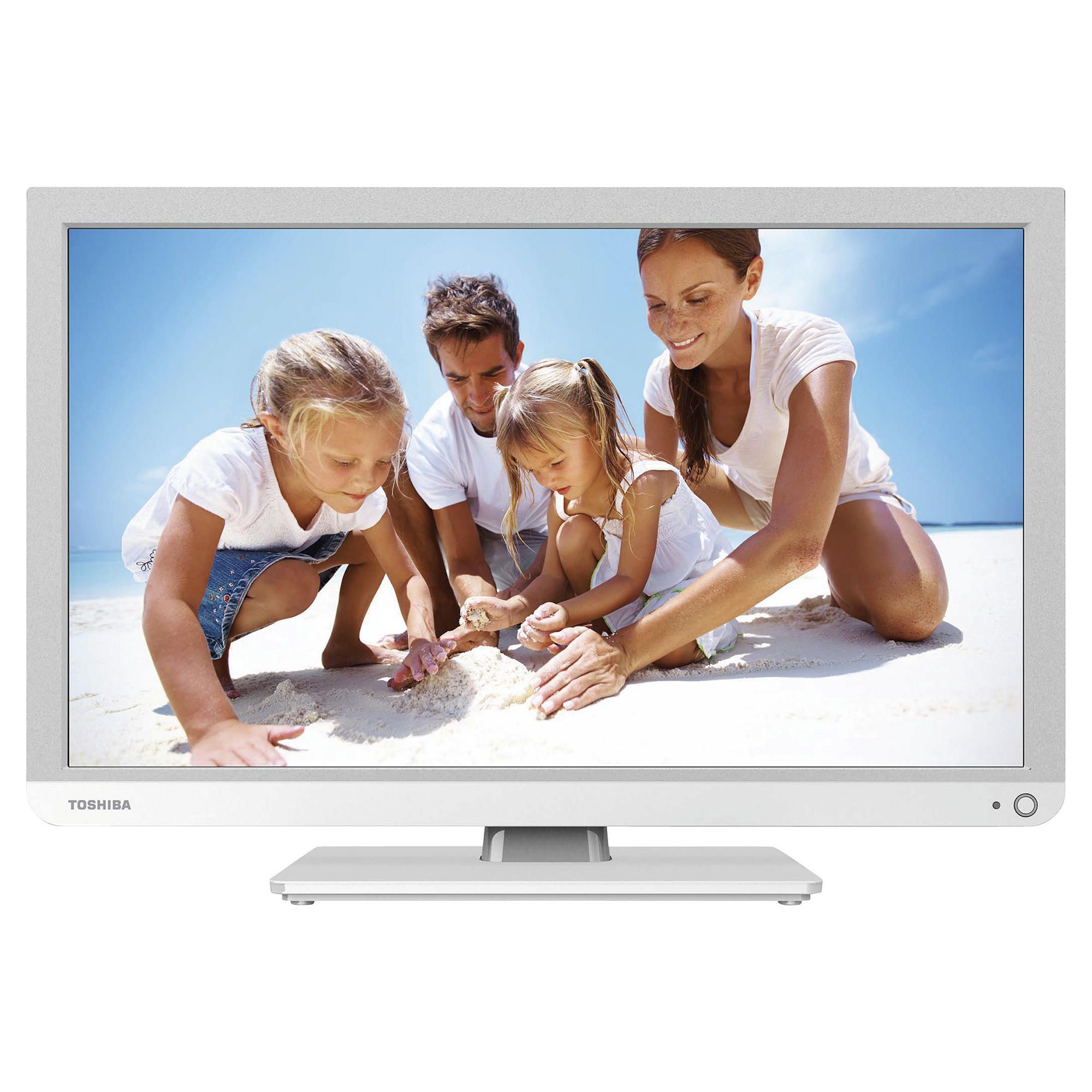 Toshiba 24D1334B 24 Inch HD Ready 720p LED TV/DVD Combi with Freeview