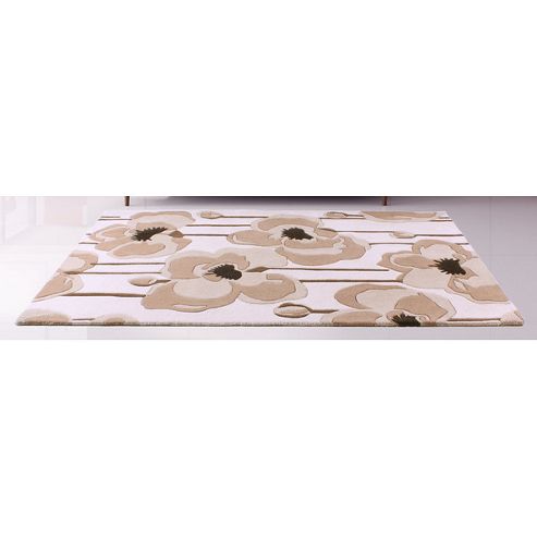 Image of Ultimate Rug Co Floral Art Burgeon Rug - 120 Cm X 170 Cm (3 Ft 11 In X 5 Ft 7 In)
