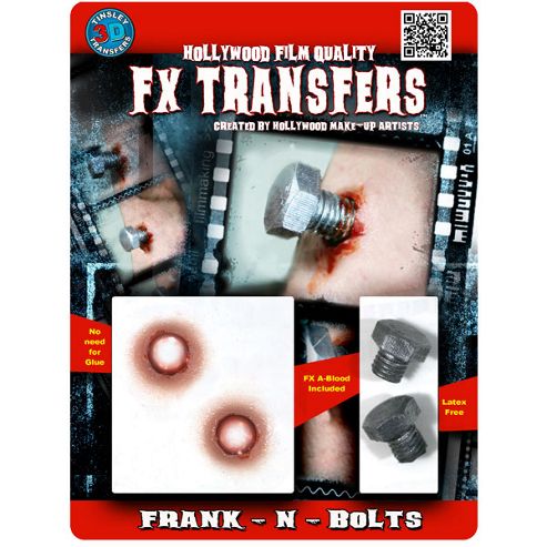 Image of Halloween Special Effects Makeup - Frank N Bolt