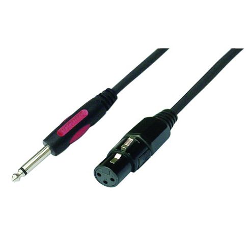 Image of Maplin Xlr To 3 M 1/4-inch 6.35 Mm Jack Microphone Mic Cable Lead