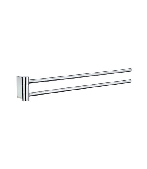 Image of Smedbo Air Swing Arm Towel Rail In Polished Chrome