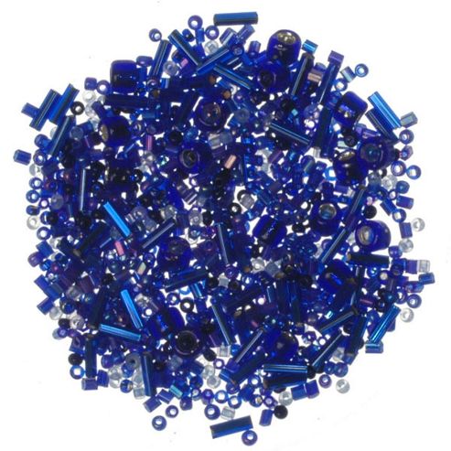 Image of Shades Of Blue Glass Beads