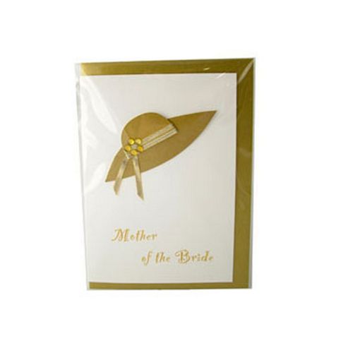 Image of Little Gem Gold Mother Of The Bride Wedding Card