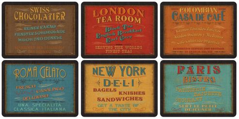 Image of Pimpernel Lunchtime Placemats Set Of 6
