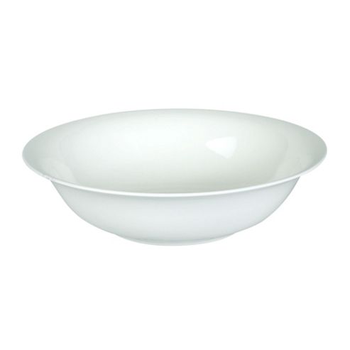Image of Linea Bone China Eternal Salad Bowl In White