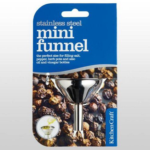 Image of Kitchen Craft 5.5cm Stainless Steel Mini Funnel
