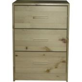 Oestergaard Connie Chest of Drawers with 3 Drawers - Antique leached