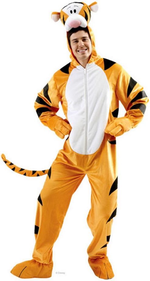 Image of Tigger - Adult Costume Size: 42-46