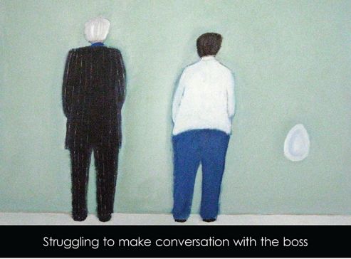Image of Holy Mackerel Trying To Make Conversation Greetings Card