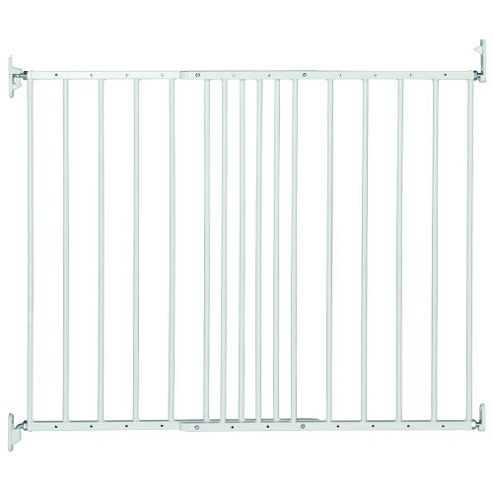 Image of Safetots Extending Metal Gate White 62.5cm - 106.8cm