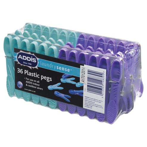 Image of Addis 36 Pack Plastic Clothes Pegs