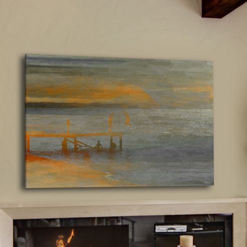 Image of Parvez Taj Lake Time B Wall Art - 30 Cm H X 45 Cm W X 5 Cm D
