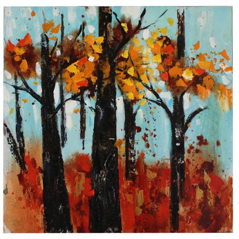 Image of House Additions Tuscan Forest Canvas Art