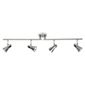 Brilliant Jupp Ceiling Spotlight in Satin Chrome