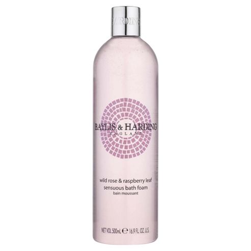 Image of B&h Wild Rose & R/berry Leaf Bath Foam500ml