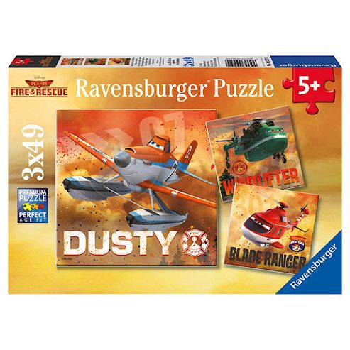 Image of Ravensburger Disney Planes 3 X 49 Piece Puzzles