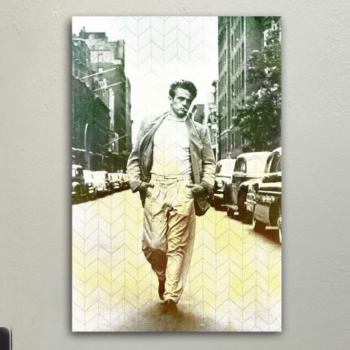 Image of Parvez Taj New York Rebel Canvas Wall Art - 114 Cm H X 76 Cm W X 5 Cm D