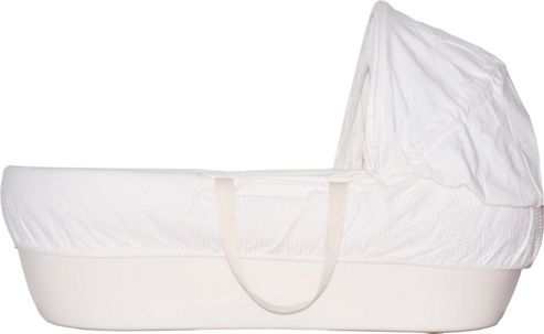 Image of Shnuggle Basket Cream With White Waffle Dressings